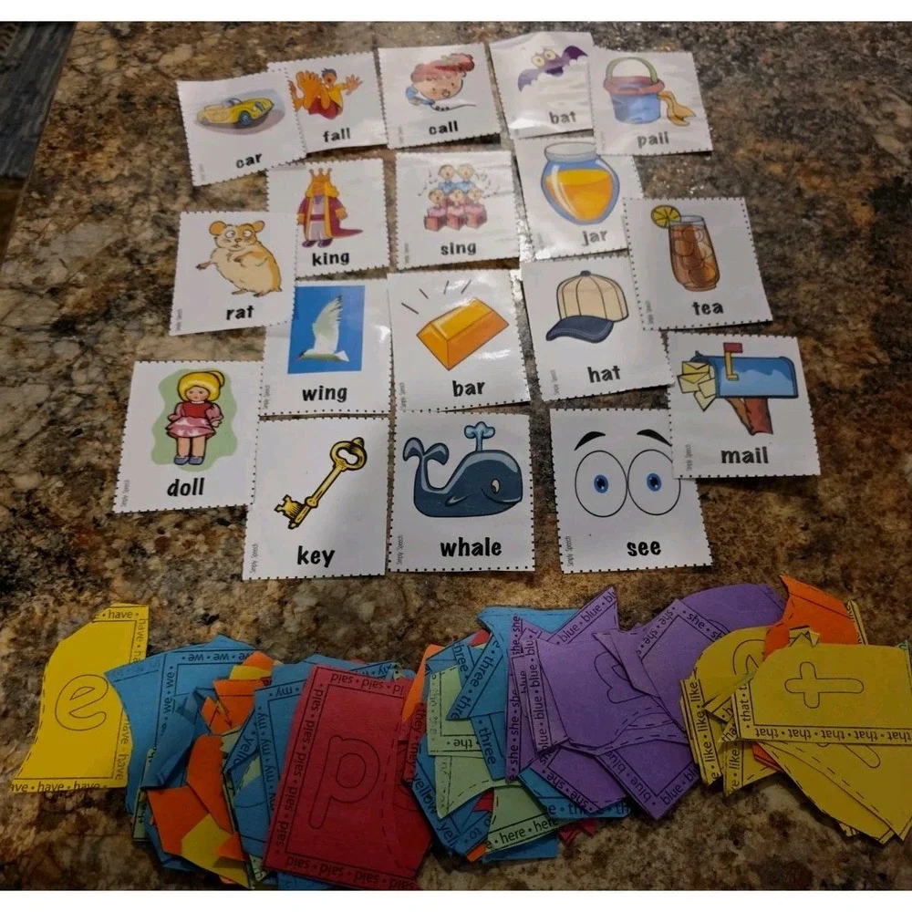 Workbooks Homeschool Teacher. Games.pictures. Numbers Words. Charts.
